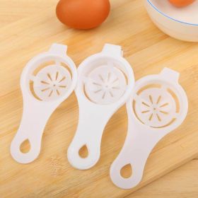 3pcs Egg Yolk Separator Egg Processing Funnel Egg White Spoon