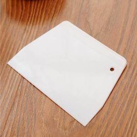 Baking Utensils Trapezoidal Plastic Scraper Board Butter Dessert