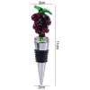 1pc Crystal Grape Bunch Wine Bottle Stopper Wine Storage Twist Cap Plug Reusable Vacuum Sealed Bottle Cap Champagne Stopper Wine Gifts Bar Tools
