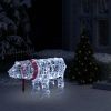 Christmas Light Decoration Bear 45 LEDs 28"x6"x13" Acrylic