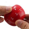 Tomato Shape 60 Minutes Kitchen Mechanical Timer Cooking Countdown Reminder