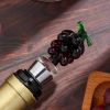 1pc Crystal Grape Bunch Wine Bottle Stopper Wine Storage Twist Cap Plug Reusable Vacuum Sealed Bottle Cap Champagne Stopper Wine Gifts Bar Tools