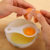 3pcs Egg Yolk Separator Egg Processing Funnel Egg White Spoon