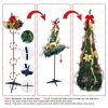 Christmas Tree,6Ft Prelit Christmas Tree with Lights,Artificial Xmas Tree with Led Lights Easy Assembly Foldable Stand
