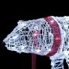 Christmas Light Decoration Bear 45 LEDs 28"x6"x13" Acrylic