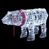 Christmas Light Decoration Bear 45 LEDs 28"x6"x13" Acrylic