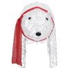Christmas Light Decoration Bear 45 LEDs 28"x6"x13" Acrylic