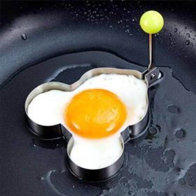 Stainless Steel Egg Mould Cooking Tools Bbq Kitchen Flower Shape Moulds Pancake Kitchen Tool (size: 1 Pcs Mickey)
