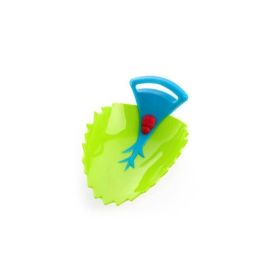 8x14cm Leaf crab Faucet Extender Blue Plastic Vein (Color: Blue)
