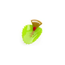 8x14cm Leaf crab Faucet Extender Blue Plastic Vein (Color: Yellow)