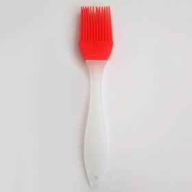 Silicone Baking Bakeware Bread Cooking Brushes Pastry Oil BBQ Tool (Color: Red)