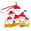2020 Christmas tree ornaments Santa Claus snowman isolation survivor family pendant ornaments