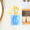 Free shipping Silicone Sticky Vase Magic Rubber Flower Plant Vases Flower Container For Office Sticky Vase  Decoration Home YJ