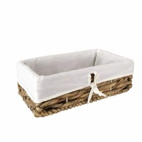 Water Hyacinth Storage Container Baskets with Liner - Multi-funtional storage solution for Home Decor (Set: Set 1 (Twisted Weaving))