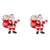 2020 Christmas Ornament Santa Wearing A Face Mask Decorate Christmas Tree Home Decoration Cartoon