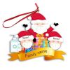 2020 Christmas tree ornaments Santa Claus snowman isolation survivor family pendant ornaments
