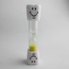 Multicolor 3 Minute Hourglass Kids Toothbrush Timer Smiley Sand Egg Timer 3 Minute Timer