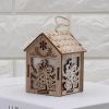 Christmas Santa Claus Led Vintage Christmas Decor Party Lantern Decor Hanging Light Flame Light