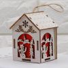 Christmas Santa Claus Led Vintage Christmas Decor Party Lantern Decor Hanging Light Flame Light