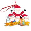 2020 Christmas tree ornaments Santa Claus snowman isolation survivor family pendant ornaments