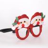 Christmas Decorations Adult Children Toys Santa Claus Snowman Antler Glasses Christmas Glasses