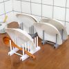 Kitchen Gadgets Multi-function Kitchen Dish Pot Lid Drain Rack Storage Rack