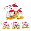 2020 Christmas tree ornaments Santa Claus snowman isolation survivor family pendant ornaments