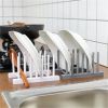 Kitchen Gadgets Multi-function Kitchen Dish Pot Lid Drain Rack Storage Rack