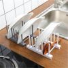 Kitchen Gadgets Multi-function Kitchen Dish Pot Lid Drain Rack Storage Rack