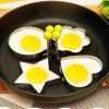 Stainless Steel Egg Mould Cooking Tools Bbq Kitchen Flower Shape Moulds Pancake Kitchen Tool