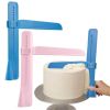 Cake Scraper Smoother Adjustable Fondant Spatulas Cake Edge Smoother Cream Decorating