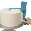 Cake Scraper Smoother Adjustable Fondant Spatulas Cake Edge Smoother Cream Decorating